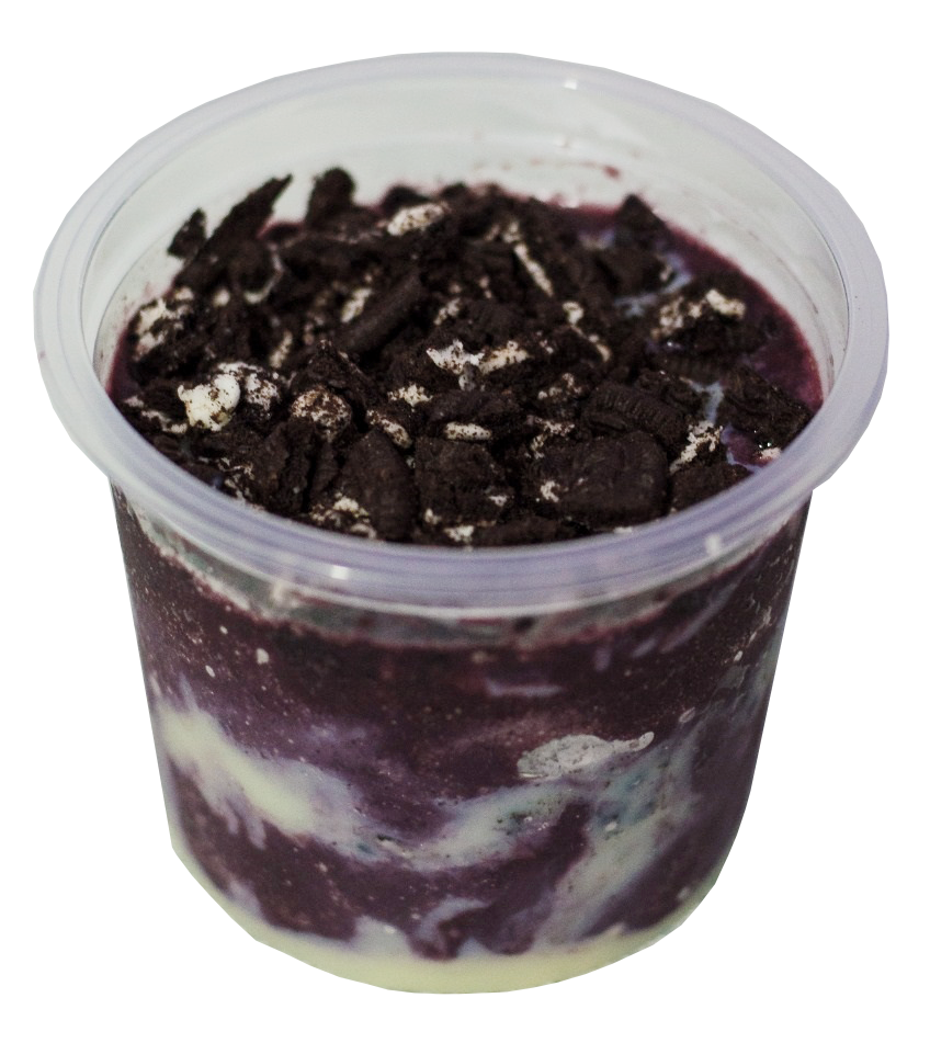 foto copo de açaí de oreo