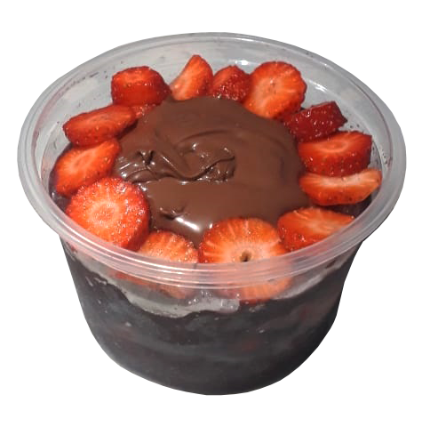 foto copo de açaí de tentação